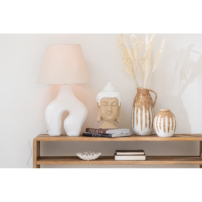lighting/table-lamps/lamp-with-shade-paper-mache-white