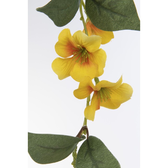 home-decor/artificial-plants-flowers/garland-flowers-with-leaves-plastic-yellowgreen-assortment-of-2