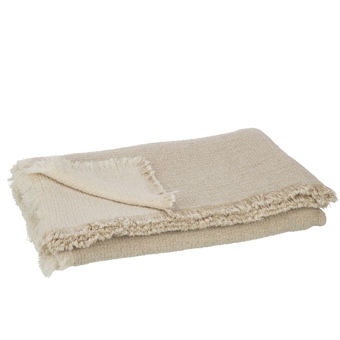home-textiles/blankets-throws/plaid-fringes-cotton-muslin-dark-beige