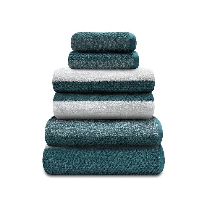 home-textiles/bath-linen-towels/gaveno-cavailia-royal-stripe-hand-towel-teal-one-towel