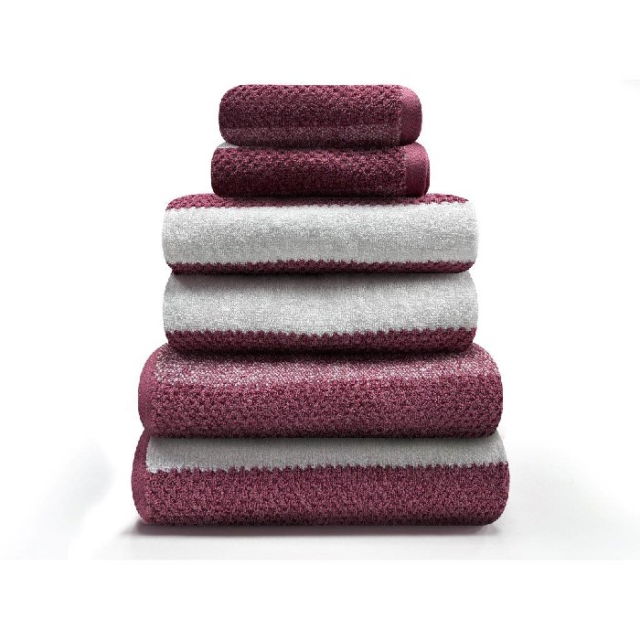home-textiles/bath-linen-towels/gaveno-cavailia-royal-stripe-bath-sheet-dark-pink-one-towel