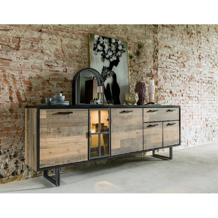 living/sideboards/hh-sideboard-avalon-driftwood-4-doors-1-drawer-1-glass-door