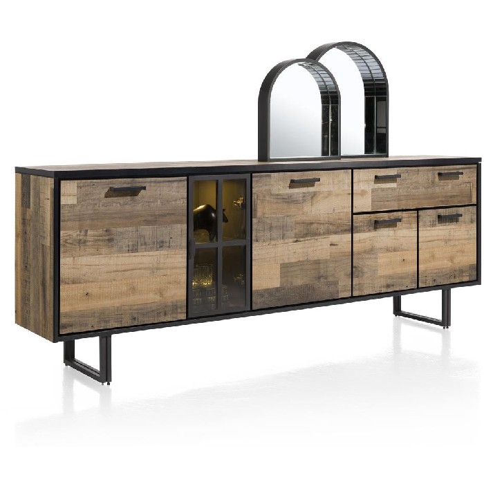 living/sideboards/hh-sideboard-avalon-driftwood-4-doors-1-drawer-1-glass-door