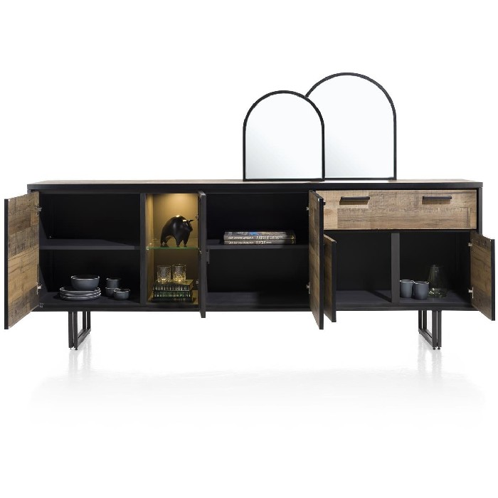 living/sideboards/hh-sideboard-avalon-driftwood-4-doors-1-drawer-1-glass-door