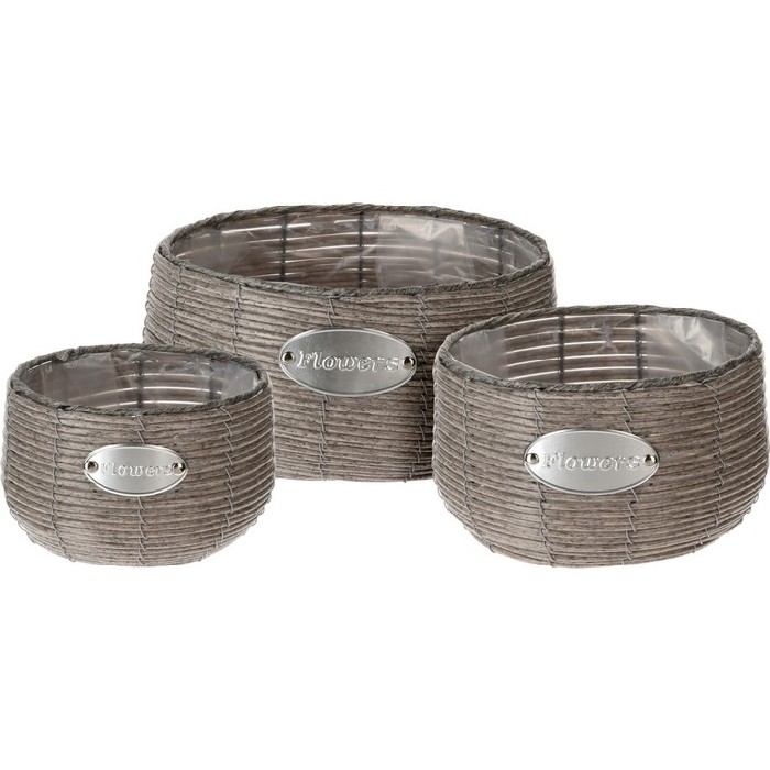 gardening/pots-planters-troughs/promo-flowerpot-set-of-3pcs-taupe