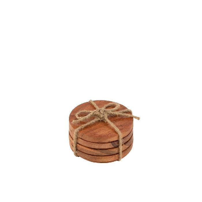 tableware/placemats-coasters-trivets/set-of-4-coasters-round-acacia-wood-dark-natural