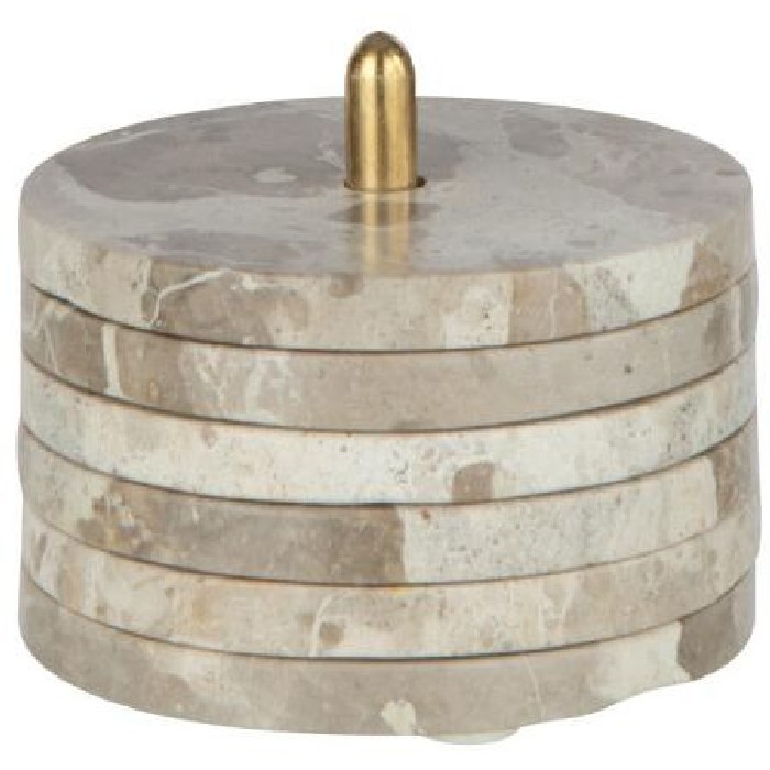 tableware/placemats-coasters-trivets/set-of-5-coasters-with-base-round-marble-beige