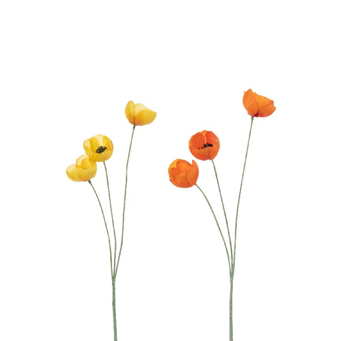 home-decor/artificial-plants-flowers/poppy-spray-artificial-yelloworange-assortment-of-2
