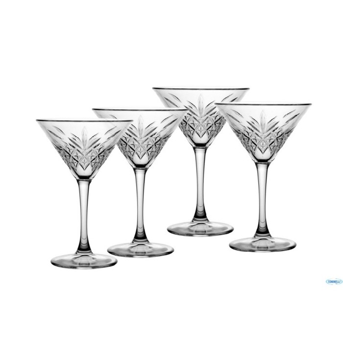 tableware/glassware/pasabahce-timeless-martini-glasses-230ml-set-of-4
