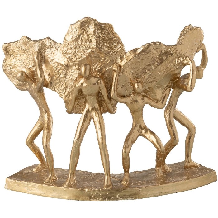 home-decor/decorative-ornaments/figures-carrying-stone-resin-gold
