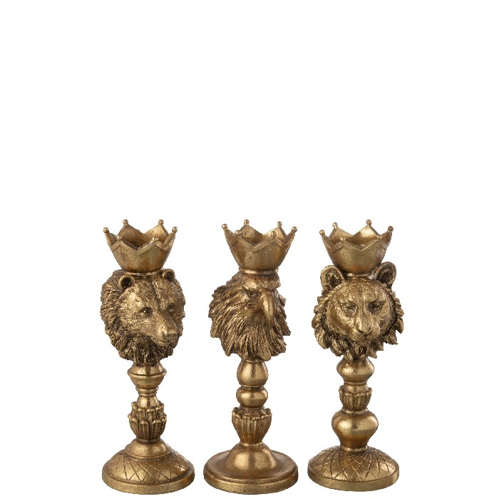 home-decor/candle-holders-lanterns/candle-holder-crown-animals-redgold-3-assorted