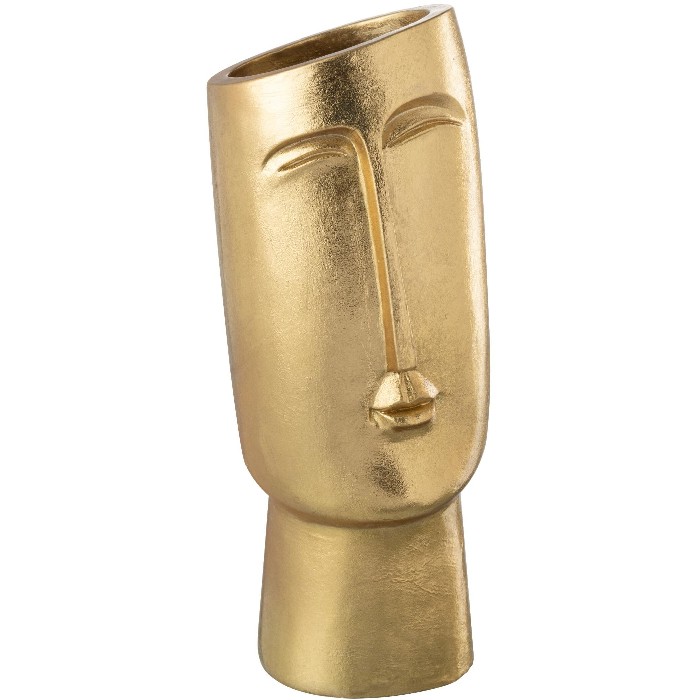 home-decor/decorative-ornaments/flowerpot-head-oval-modern-resin-gold