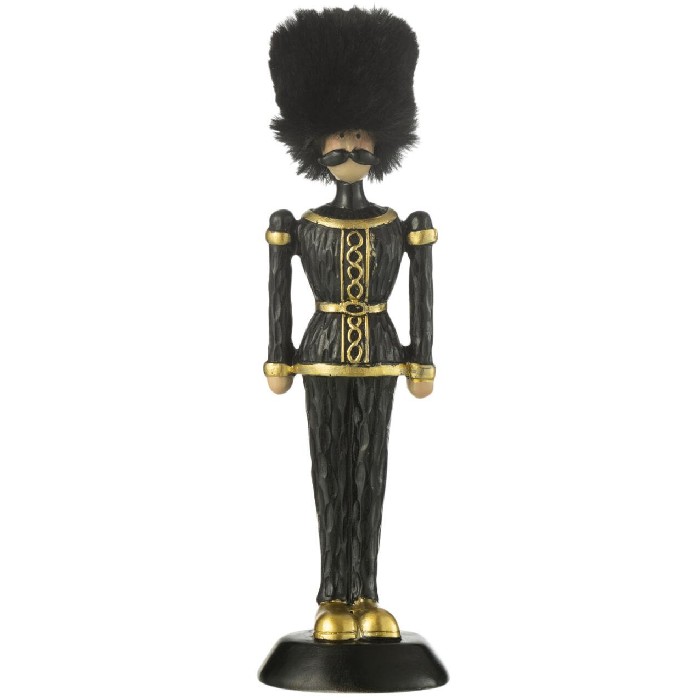 christmas/nutcrackers/nutcracker-fur-hat-resin-black-small