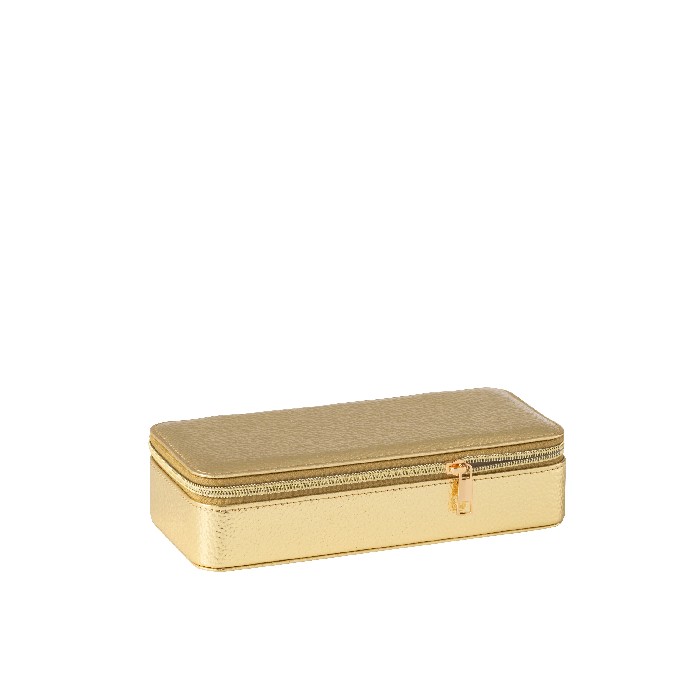 home-decor/jewellery-boxes/jewellery-box-rectangle-with-mirror-artificial-leather-gold
