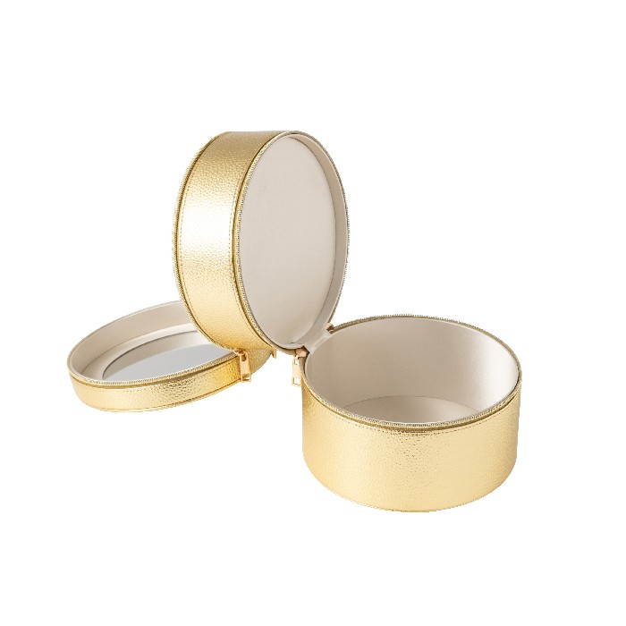 home-decor/jewellery-boxes/cosmetic-box-roundmirror-artificial-leather-gold