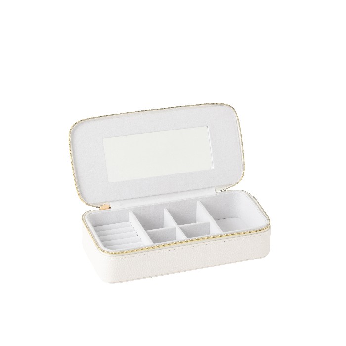 home-decor/jewellery-boxes/jewellery-box-rectanglemirror-artificial-leather-white