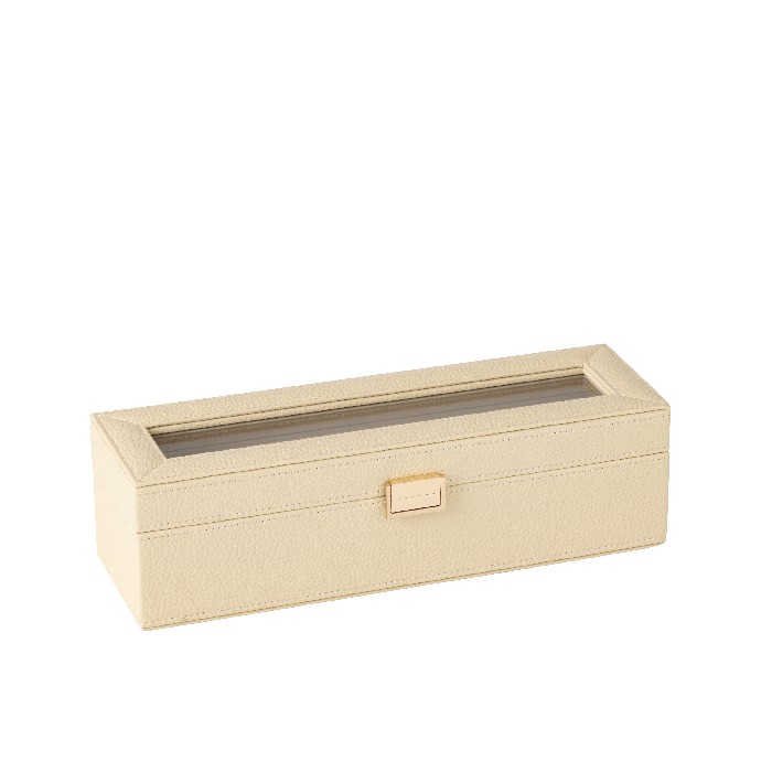 home-decor/jewellery-boxes/swatch-box-6-compartments-artificial-leather-beige