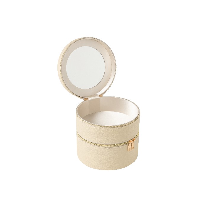 home-decor/jewellery-boxes/cosmetic-box-roundmirror-artificial-leather-beige