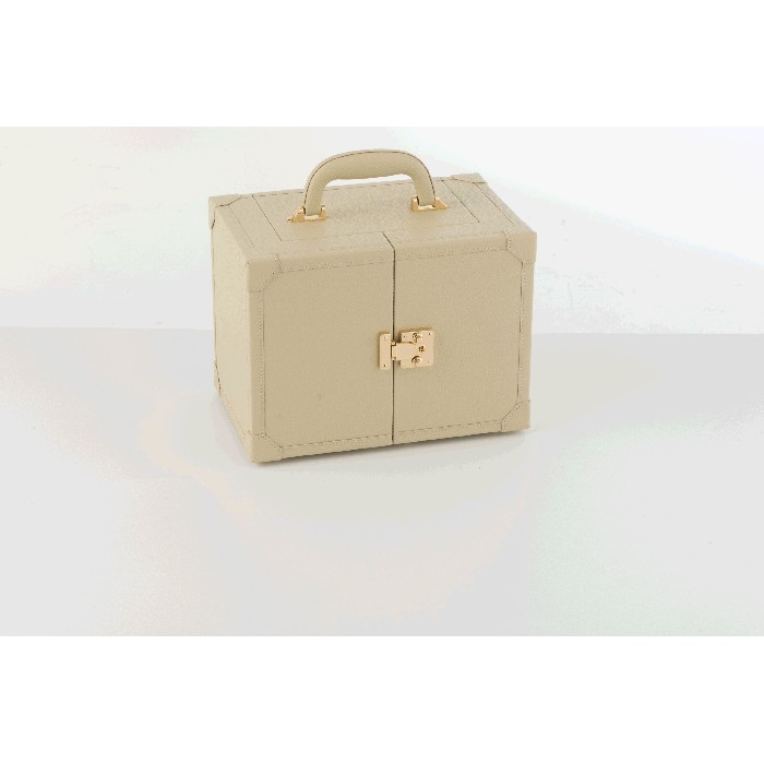 home-decor/jewellery-boxes/jewellery-case-with-handle-artificial-leather-beige