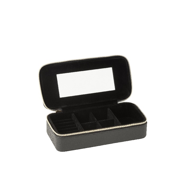home-decor/jewellery-boxes/jewellery-box-rectanglemirror-artificial-leather-black