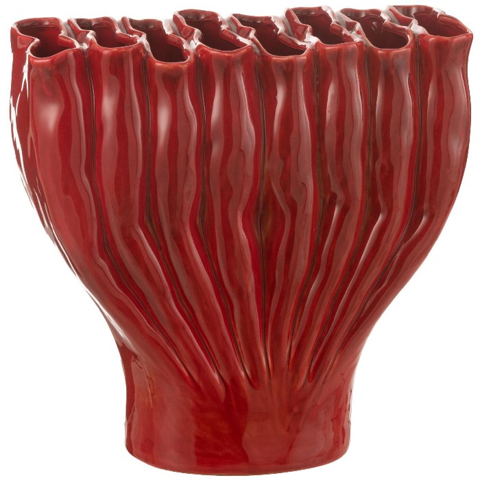 home-decor/vases/vase-multi-tube-wide-porcelain-red