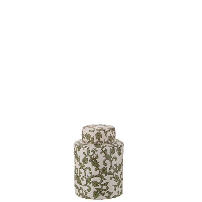 home-decor/vases/jar-decorative-yezi-porcelain-greenwhite-small
