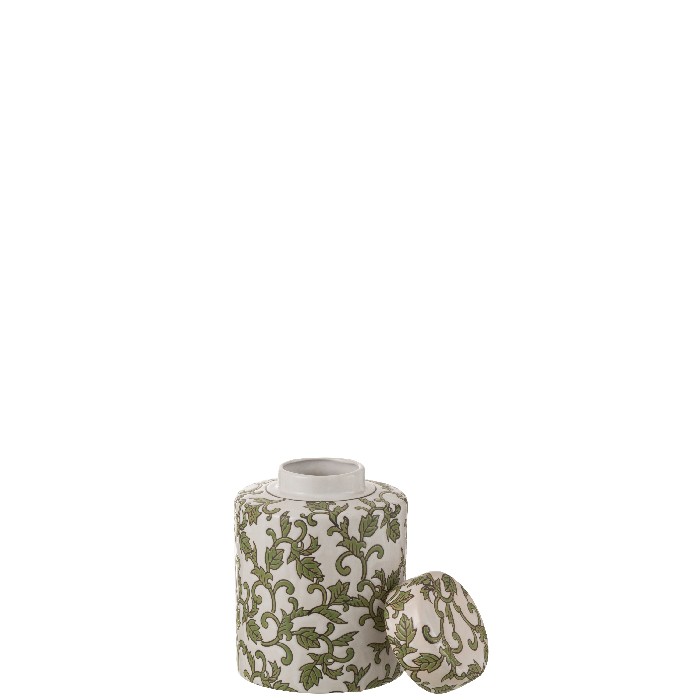 home-decor/vases/jar-decorative-yezi-porcelain-greenwhite-small