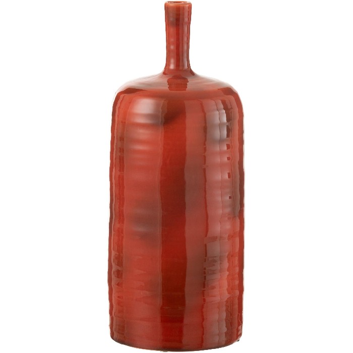 home-decor/vases/vase-akane-bottle-ceramic-red-large