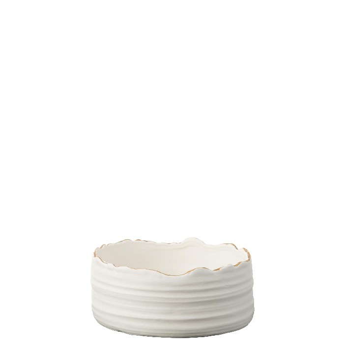 home-decor/indoor-pots-plant-stands/low-flower-pot-porcelain-whitegold-large