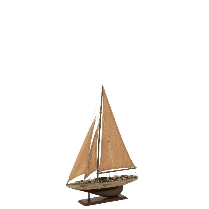 home-decor/decorative-ornaments/sailboat-paulownia-wood-brown-medium