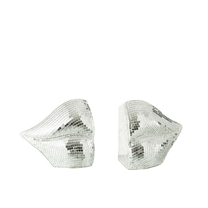 home-decor/decorative-ornaments/set-of-2-bookends-lips-mirror-resin-silver
