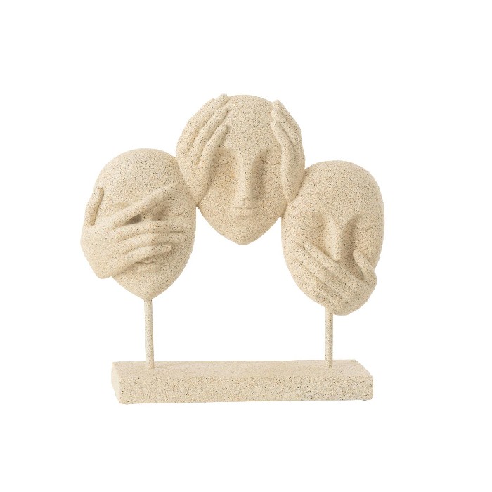 home-decor/decorative-ornaments/face-seehearspeak-on-stand-resin-beige