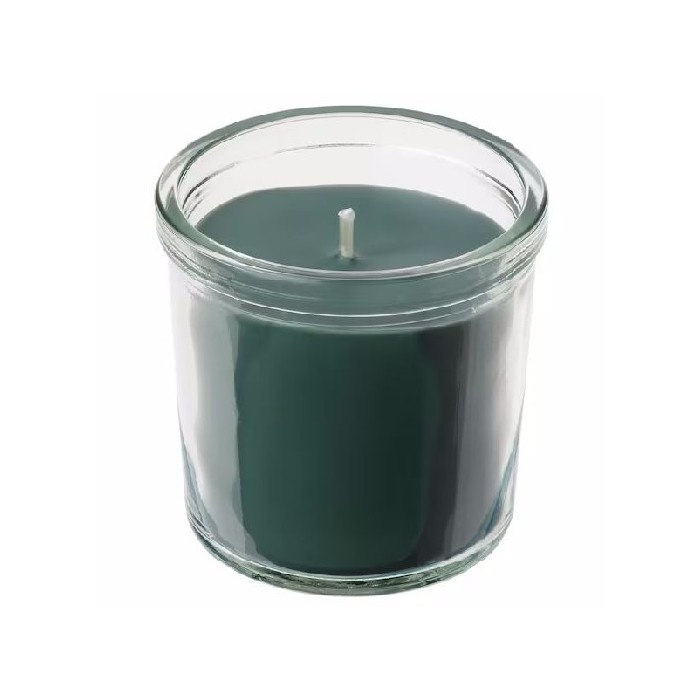 home-decor/candles-home-fragrance/promo-ikea-scented-candle-in-glass-crisp-mintdark-green-20hr
