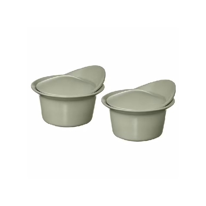 tableware/serveware/promo-ikea-fargklar-ovenserving-dish-with-lid-matt-light-green-set-of-2