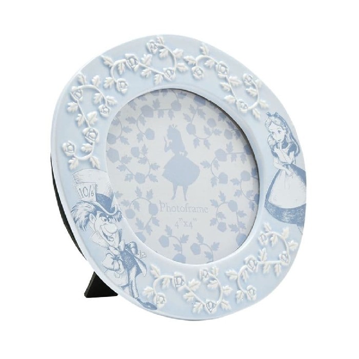 home-decor/frames/disney-alice-in-wonderland-round-ceramic-photo-frame-blue
