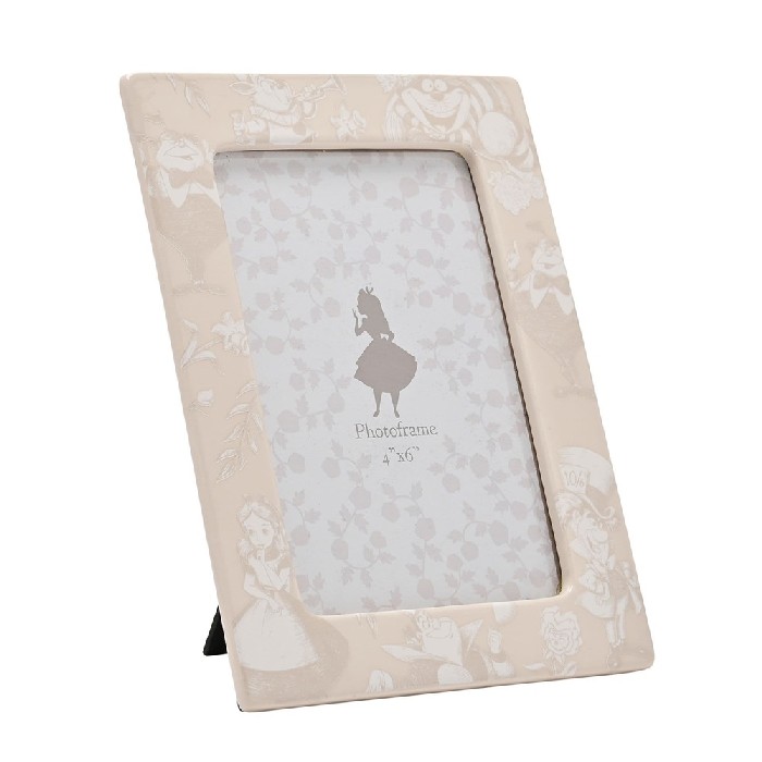 home-decor/frames/disney-alice-in-wonderland-cream-ceramic-photo-frame-4-x-6