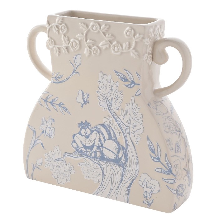 home-decor/vases/disney-alice-in-wonderland-cream-vase-featuring-cheshire-cat