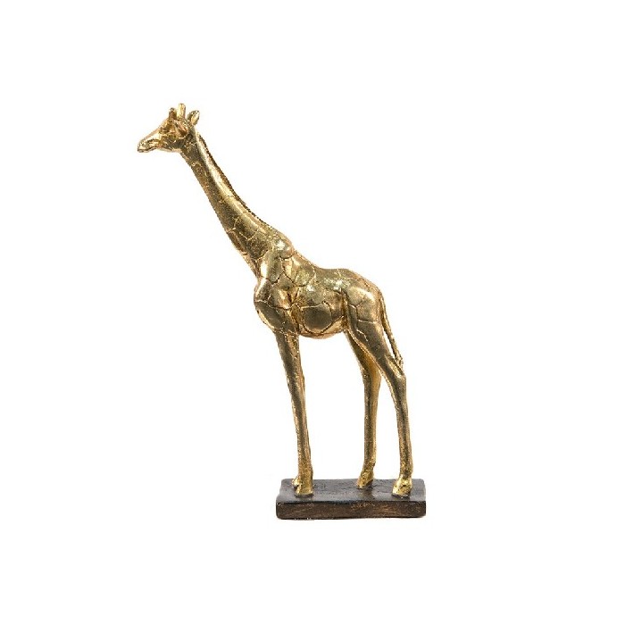 home-decor/decorative-ornaments/resin-giraffe-gold-46cm