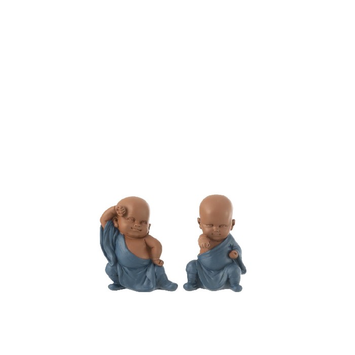 home-decor/decorative-ornaments/monk-dance-resin-blue-2-assorted