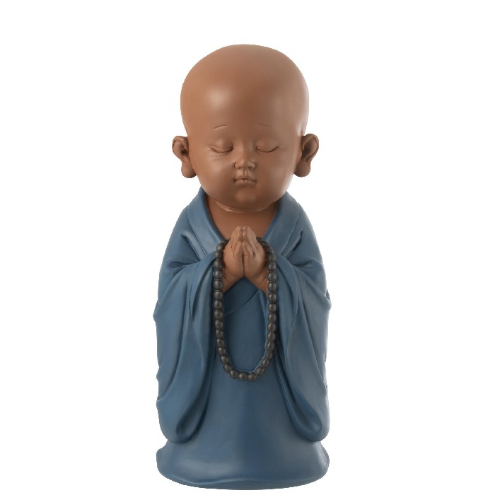 home-decor/decorative-ornaments/monk-praying-resin-blue