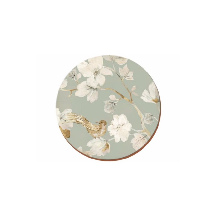 tableware/placemats-coasters-trivets/duck-egg-floral-x-4-r-coaster