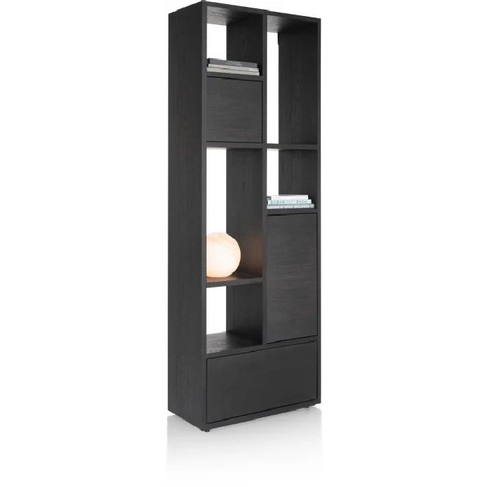 living/living-suites/xooon-lugana-room-divider-with-2-doors-1-drawer-and-5-niches-onyx-76cm