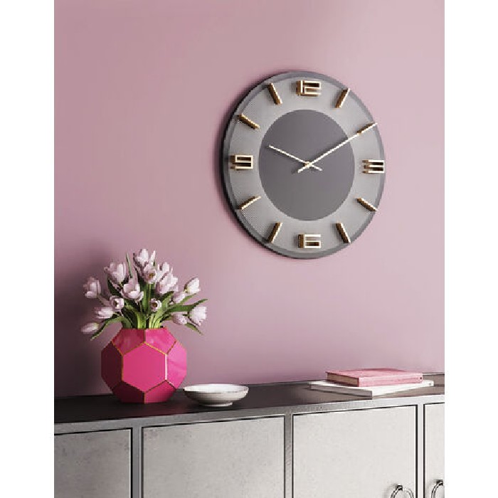 home-decor/clocks/kare-leonardo-wall-clock-grey-gold-diameter-49cm