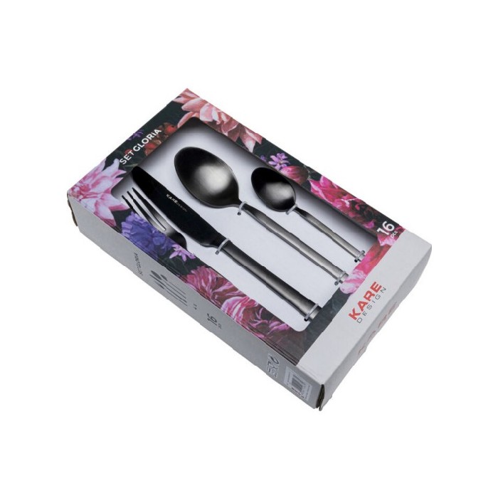 tableware/cutlery/kare-cutlery-gloria-matt-black-16-part
