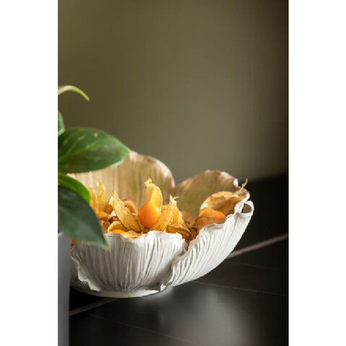 home-decor/decorative-ornaments/kare-deco-bowl-flower-bloom-cream-gold-diameter-20cm