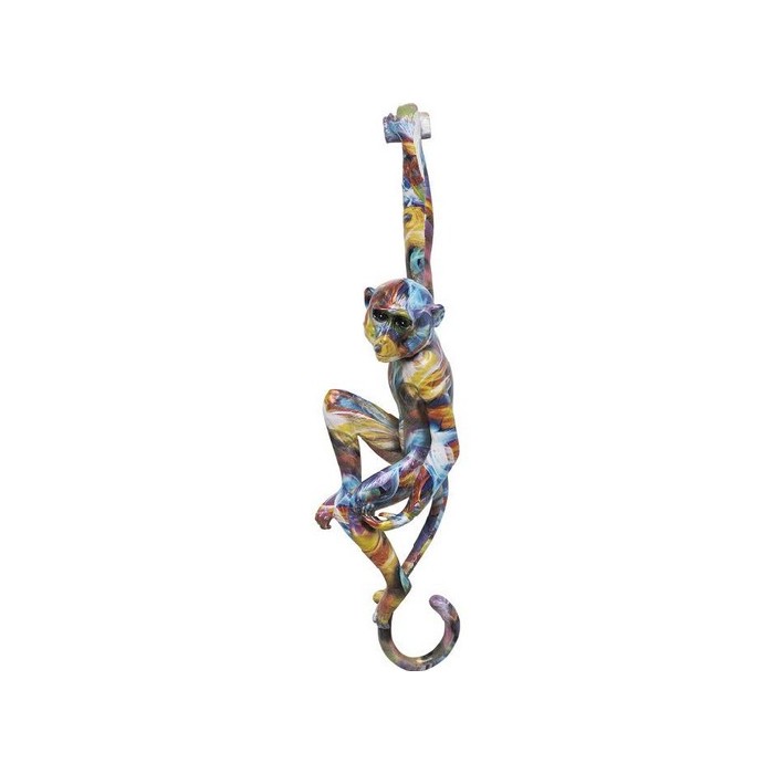 home-decor/wall-decor/kare-wall-object-hanging-ape-colorful-17cm-x-67cm