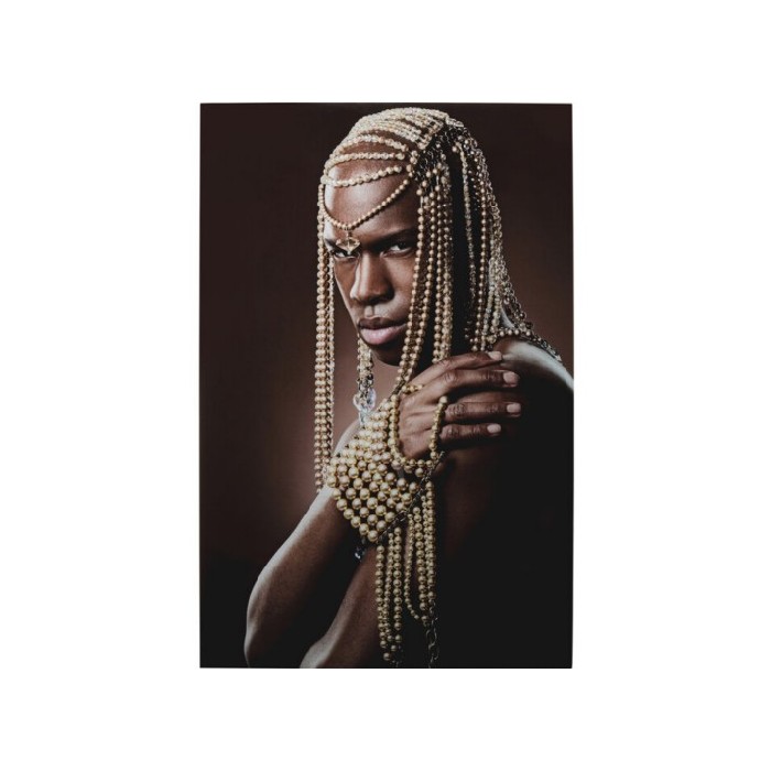 home-decor/wall-decor/promo-kare-glass-picture-traditional-beads-man-10-last-one-on-display