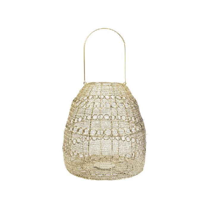 home-decor/candle-holders-lanterns/kare-lantern-hayat-cone-brass-37cm