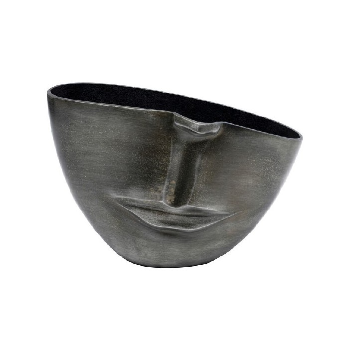 home-decor/vases/kare-vase-half-face-anthracite-31cm