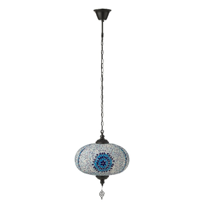 lighting/chandelier-pendant-lighting/hanging-lamp-mosaic-glassmetal-blue-large